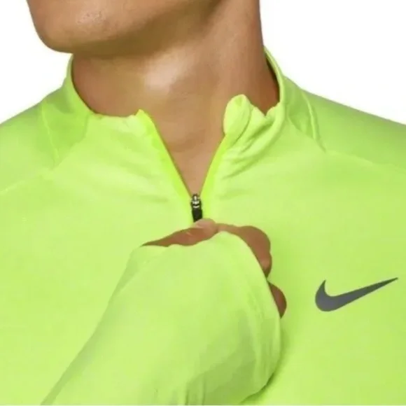 New Nike Element 1/2 Zip RUNNING Long Sleeve Pullover Shirt CD8273-703 Men’s XL - Picture 5 of 6
